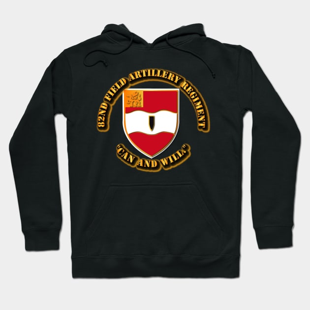 82nd Field Artillery Regiment Hoodie by twix123844